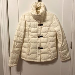 Charter Club off white puffer